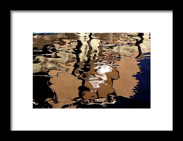 Reflections Framed Print featuring the photograph Reflections on the St. Johns by Ross Lewis