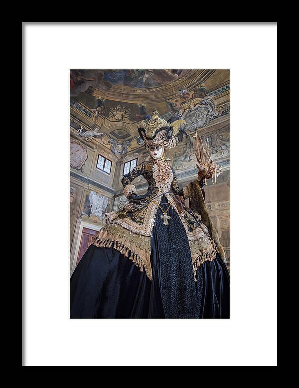 Carnival Framed Print featuring the photograph Regal by Renee Doyle