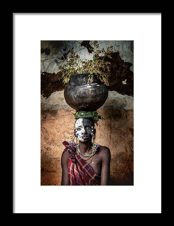 Suri Framed Print featuring the photograph Reinventing Myself by Trevor Cole