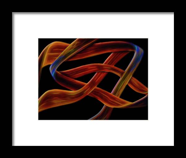 Photography Framed Print featuring the photograph Ribbon Dance 3 by Paul Wear