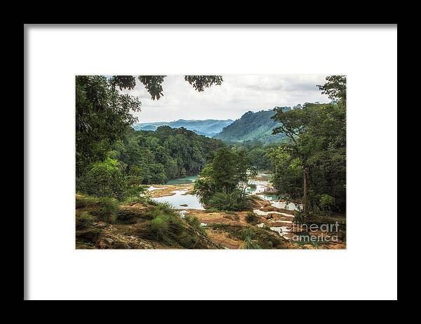 Chiapas Framed Print featuring the photograph Rio Xanil by Kathy McClure