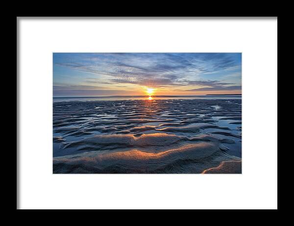Sand Framed Print featuring the photograph Rippled by Rob Davies