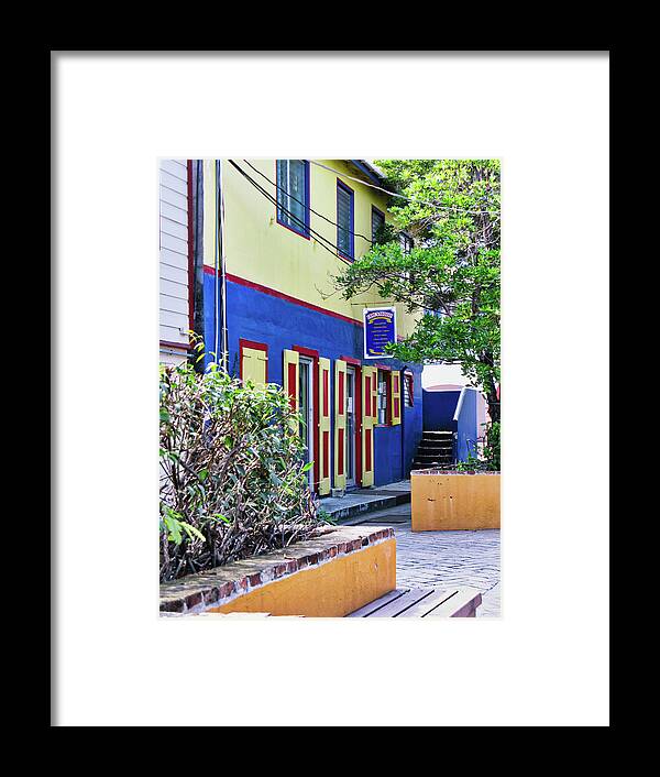 Bvi Framed Print featuring the photograph Road Town, Tortola, BVI by Segura Shaw Photography