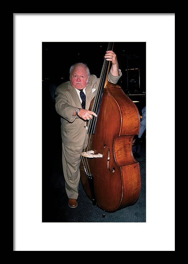 1990-1999 Framed Print featuring the photograph Rooney On Bass by Dmi