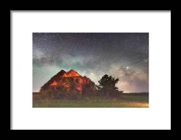 Ruined Dreams Framed Print featuring the photograph Ruined Dreams by Russell Pugh