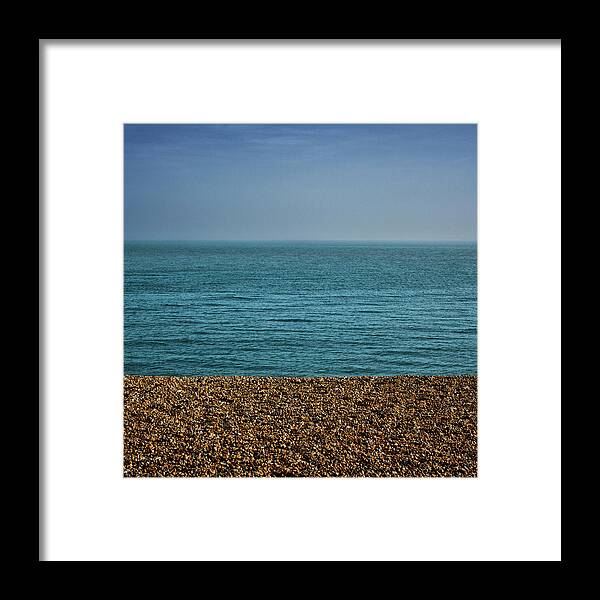 Tranquility Framed Print featuring the photograph Rule Of Thirds by Nick Mooney