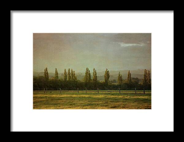 Tranquility Framed Print featuring the photograph Rural Scene by Jill Ferry