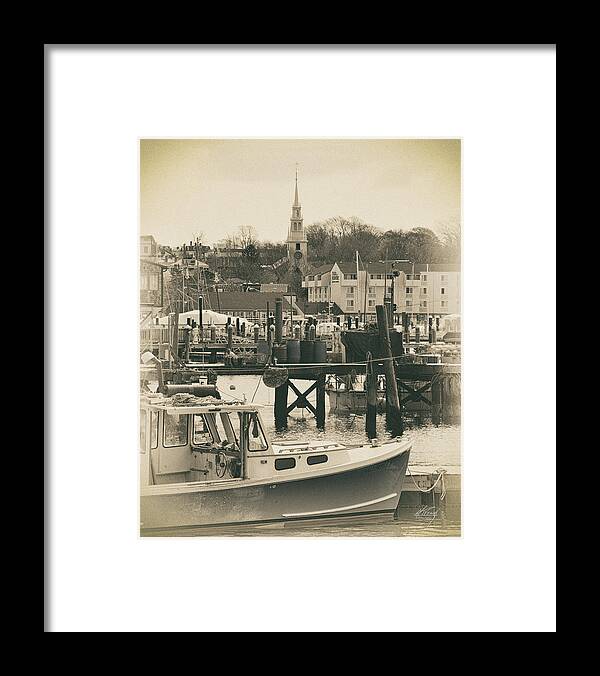 Harbor Framed Print featuring the photograph Sailor's Home by Michael Frank
