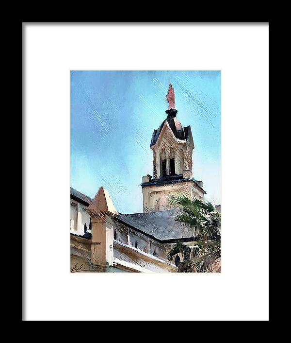 Saint Framed Print featuring the photograph Saint Mary Cathedral by GW Mireles