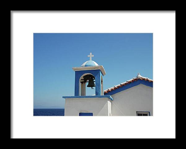 Samos Framed Print featuring the photograph Samos View by 49pauly