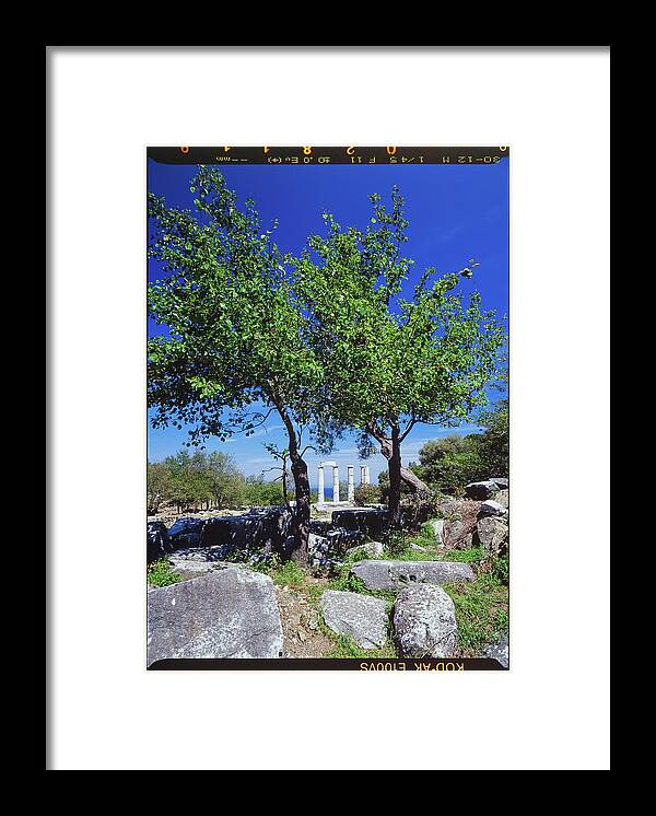 Samothrace Framed Print featuring the photograph Samothrace by Ioannis Konstas