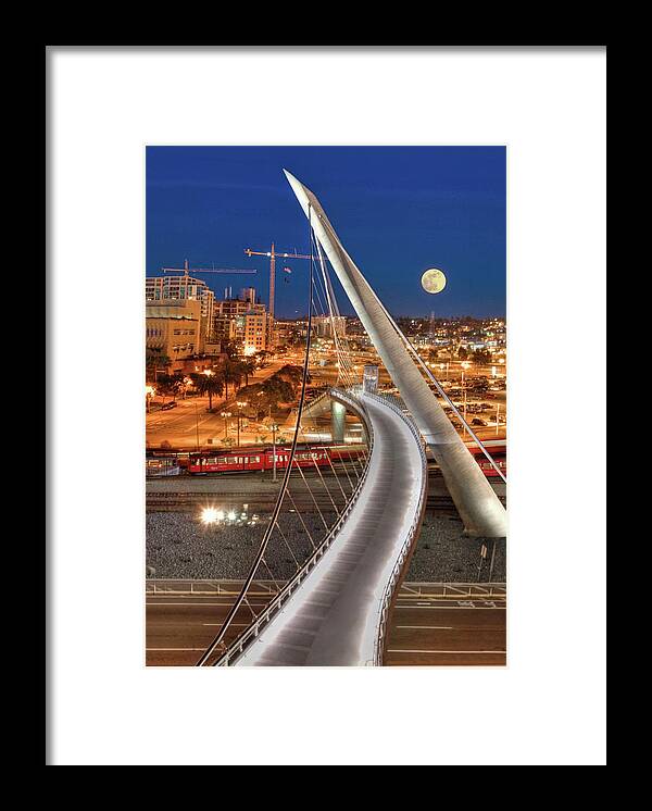 Tranquility Framed Print featuring the photograph San Diego, Ca. Metropolitan Project by Jesse L. Simplerevolution