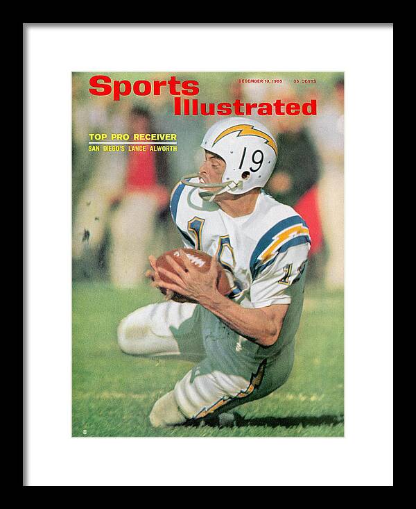 San Diego Chargers Lance Alworth Sports Illustrated Cover