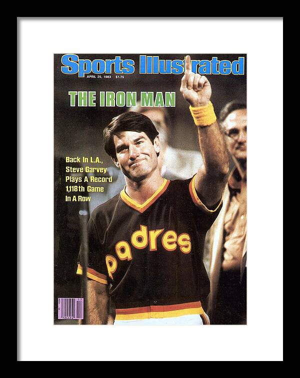 San Diego Padres Steve Garvey Sports Illustrated Cover Framed Print by  Sports Illustrated - Sports Illustrated Covers