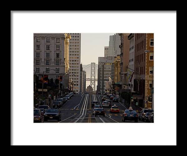 Scenics Framed Print featuring the photograph San Francisco Top California Travel by George Rose