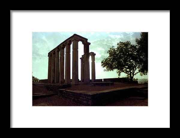 Built Structure Framed Print featuring the photograph Sanchi - Buddhist Monument by Eromaze
