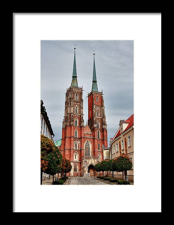 Arch Framed Print featuring the photograph Sant Joan Baptista by Carles Mart? Gilabert