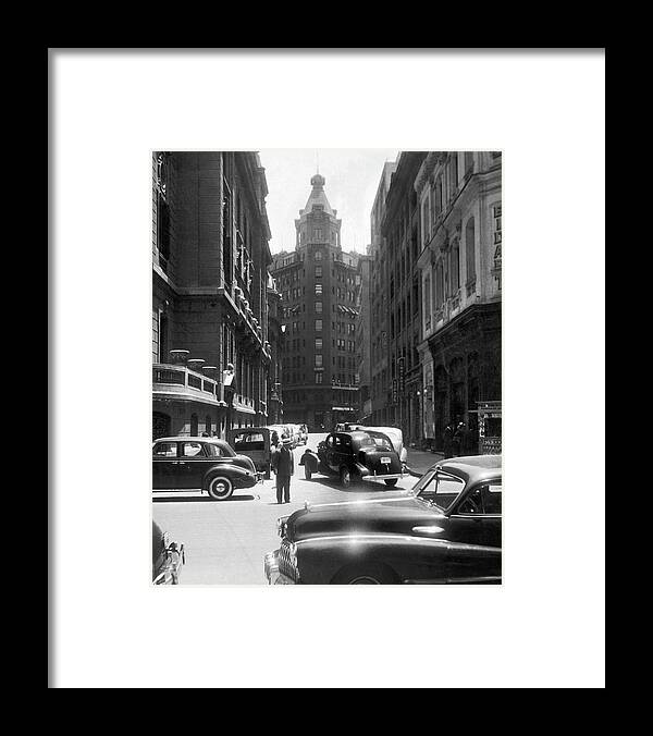 1950-1959 Framed Print featuring the photograph Santiago In Chile Around 1940-1950 by Keystone-france