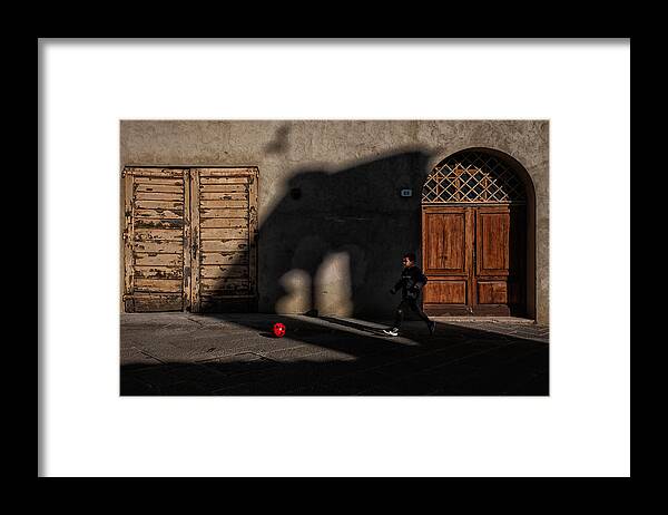 City Framed Print featuring the photograph Saturday Morning by Luca Domenichi