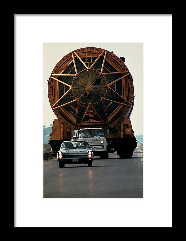 Mississippi Framed Print featuring the photograph Saturn Rocket by Michael Rougier