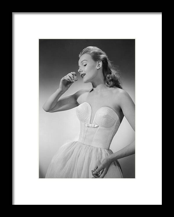 1950-1959 Framed Print featuring the photograph Scent Of A Woman by Chaloner Woods
