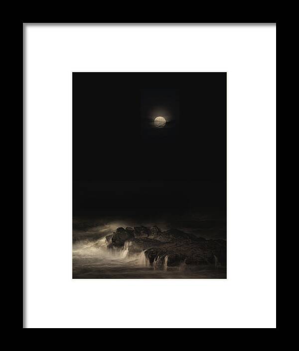 Ocean Framed Print featuring the photograph Sea Of Shadows by Jeffrey Hummel