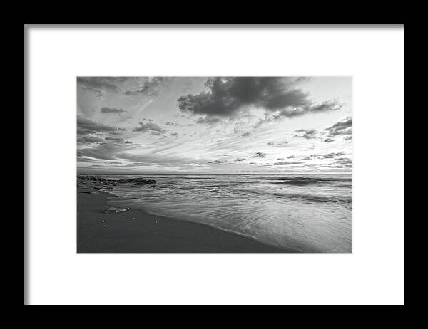 Florida Framed Print featuring the photograph Serene Seascape by Steve DaPonte