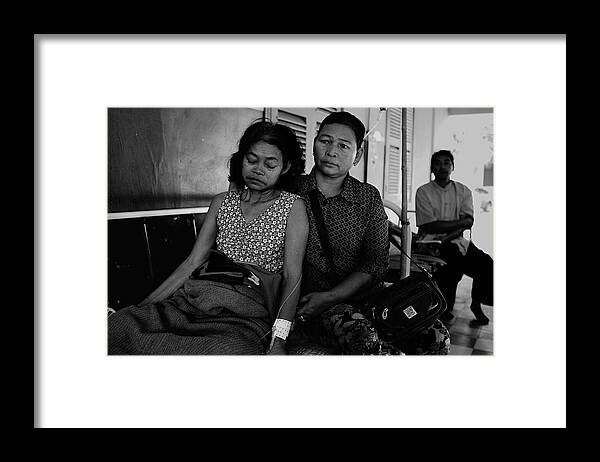 Everyday Framed Print featuring the photograph Series #3 - Nursing Care by Shinjiisobe