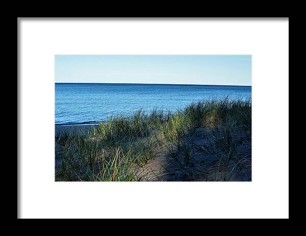 Lake Superior Framed Print featuring the photograph Shade on Lake Superior by Tom Kelly