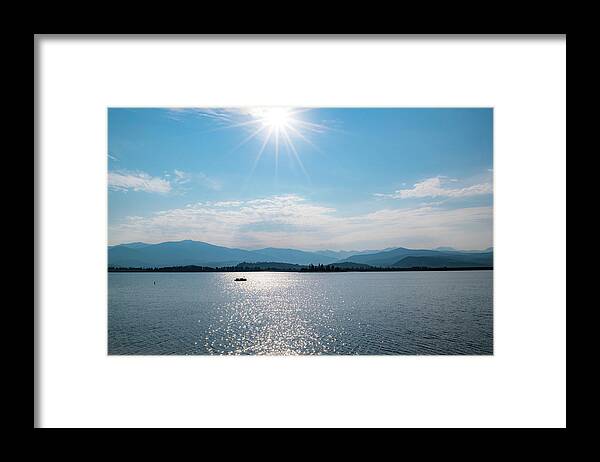 Lake Framed Print featuring the photograph Shadow Mountain Lake by Nicole Lloyd