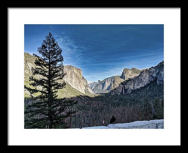 Mountain Framed Print featuring the photograph Shadows in the Valley by Portia Olaughlin