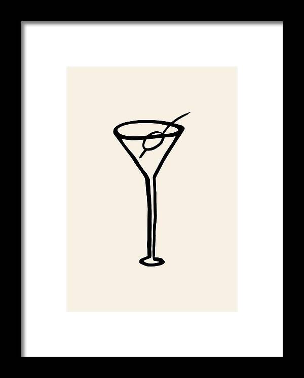 Martini Framed Print featuring the photograph Shaken, Not Stirred by 1x Studio