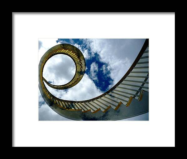 Shaker Village Framed Print featuring the photograph Shaker Spiral Heavenward by Mike McBrayer