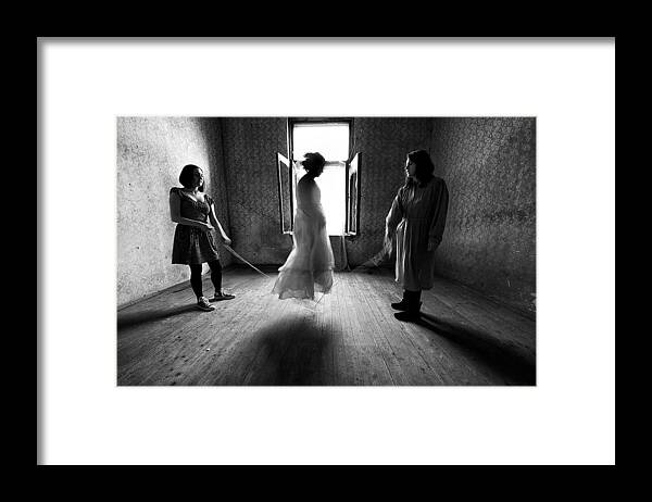 Room Framed Print featuring the photograph Shallow Be Thy Game by Mario Grobenski - Psychodaddy