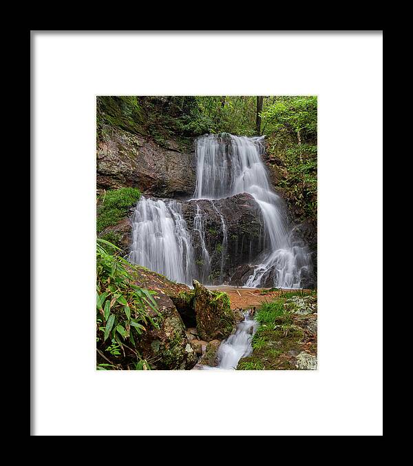 Waterfall Framed Print featuring the photograph Shu Nu Waterfall 10x8 Vertical by William Dickman