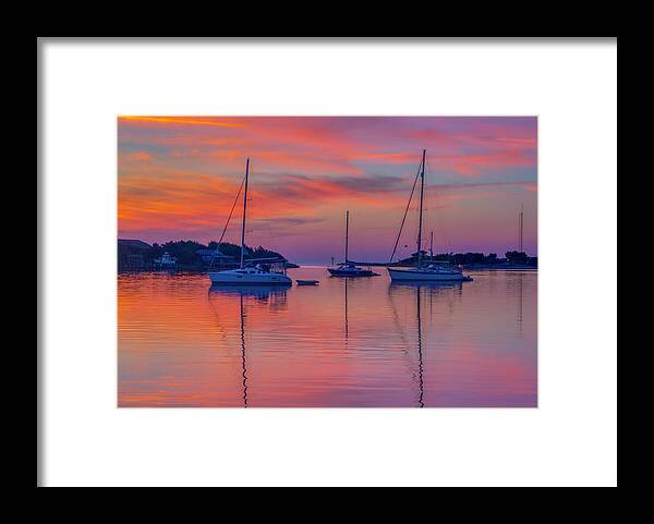 Silver Lake Framed Print featuring the photograph Silver Lake Sunset 2010-10 15 by Jim Dollar