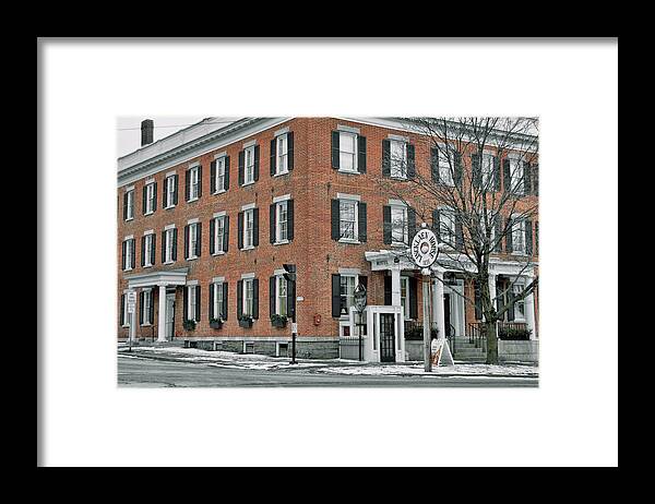 Cazenovia Framed Print featuring the photograph Since 1825 by JAMART Photography