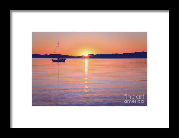 Sunrise Framed Print featuring the photograph Soft and Light 32 by Becqi Sherman