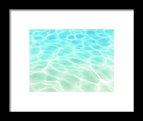 Pool Framed Print featuring the photograph Soft and Light 40 by Becqi Sherman