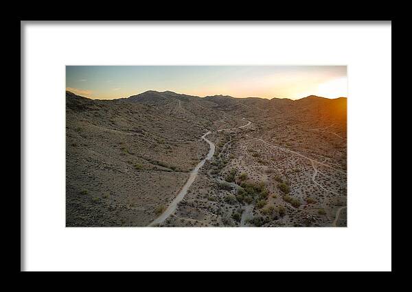 South Mountain Framed Print featuring the photograph South Mountain Canyon by Anthony Giammarino