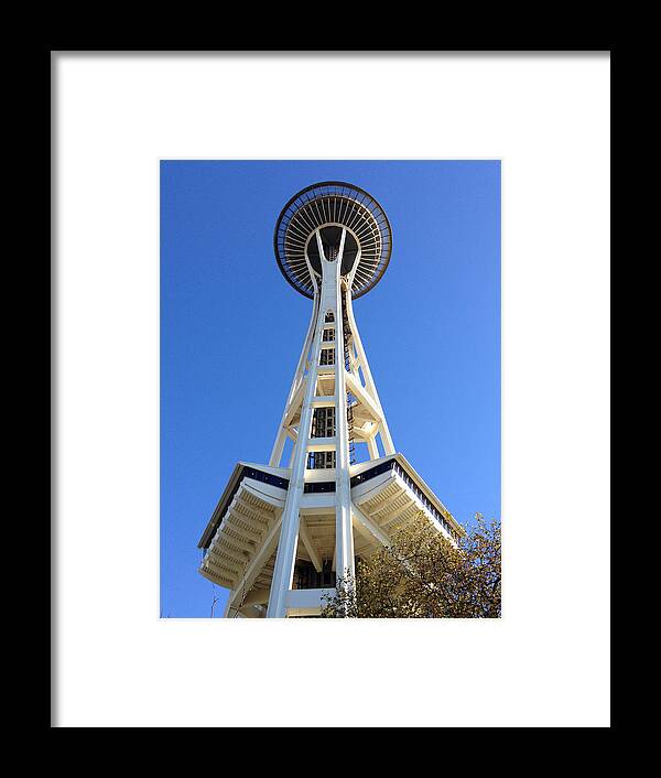 Seattle Framed Print featuring the photograph Space Needle by Life Makes Art