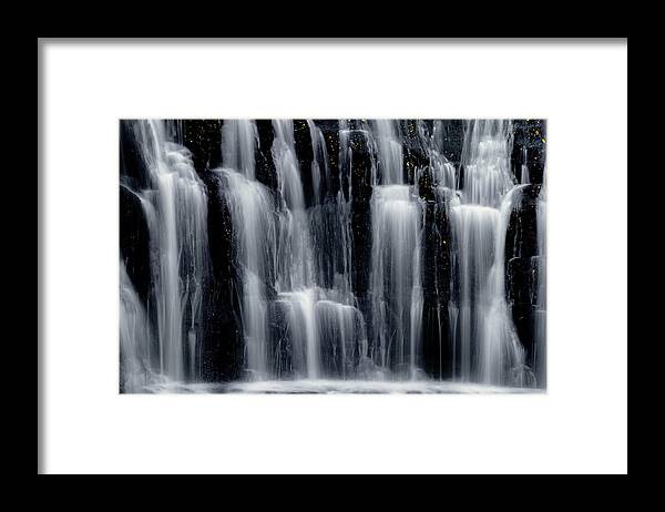 Waterfall Framed Print featuring the photograph Sparkling by Andreas Agazzi