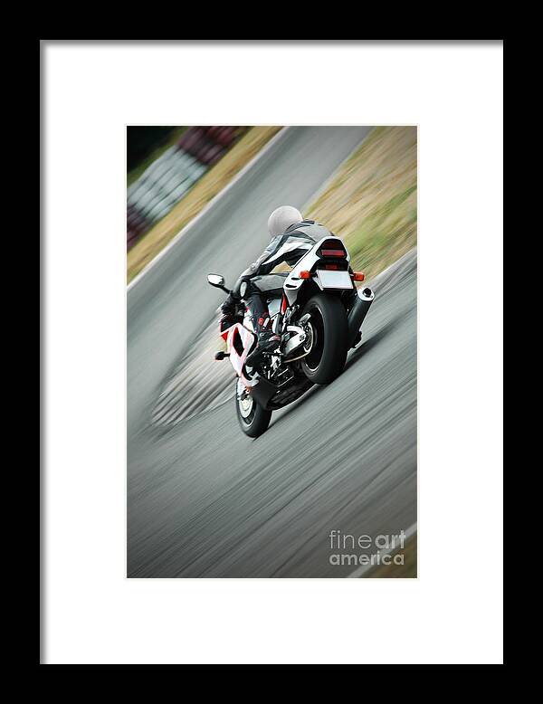 Curve Framed Print featuring the photograph Speed Twist by Sweetmoments