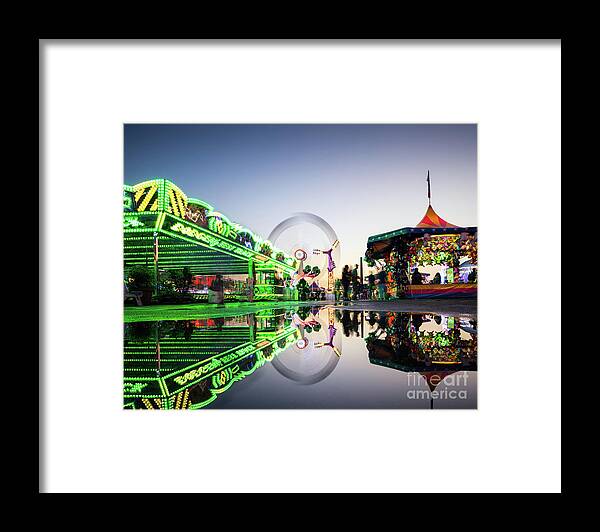 Midway Framed Print featuring the photograph Spinning Kamikaze by Ernesto Ruiz