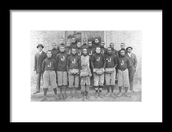 Child Framed Print featuring the photograph Sports Information - Jsu Football Team by Jackson State University