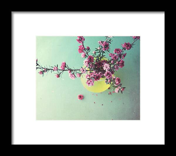 Flower Photography Framed Print featuring the photograph Spring Bouquet by Lupen Grainne