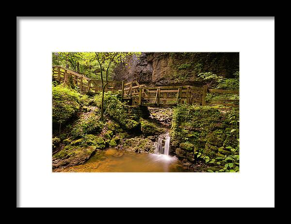 Gorge Framed Print featuring the photograph Spring in the Gorge by Arthur Oleary