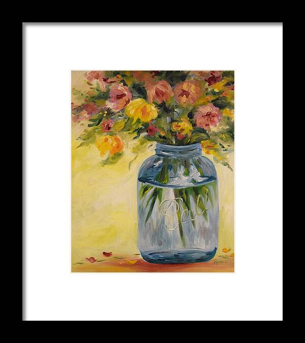 Painting Framed Print featuring the painting Spring by Rachel Lawson