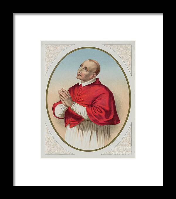 Charles Borromeo Framed Print featuring the photograph St. Charles Borromeo by Bettmann