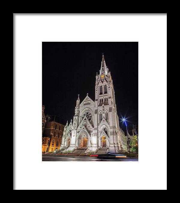 Photography Framed Print featuring the photograph St. Francis Xavier College Church by Joe Kopp